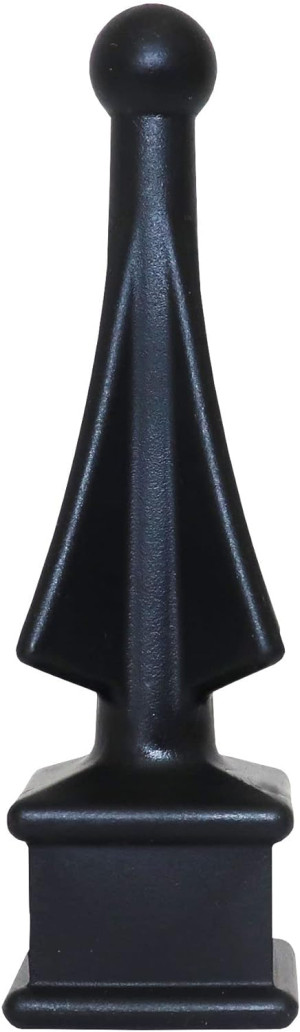 Fence Finials Four-Sided Spire Wing Tip High-Impac...