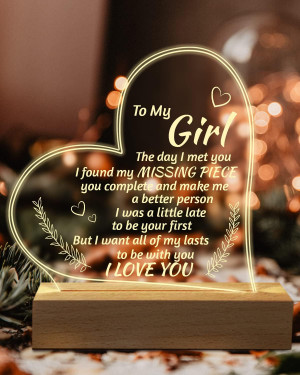 Romantic Gifts for Girlfriend, to My Girlfriend En...