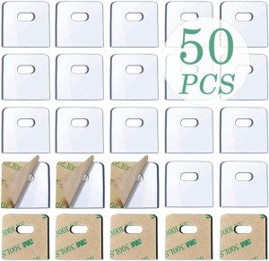 25 Sets (50 Pieces) of Clear Vertical Blind Repair...