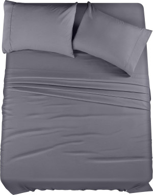 Utopia Bedding Queen Bed Sheets Set - 4 Piece Bedd...