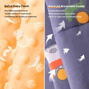 Uttermara Weighted Blanket 3 lbs, Ultra Cozy Minky...