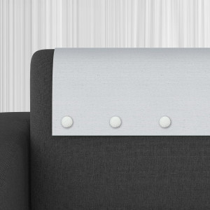 12 Colors Fabric Covered Button Twist Pins Dust Ru...