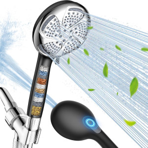 FEELSO Filtered Shower Head with Handheld, High Pr...