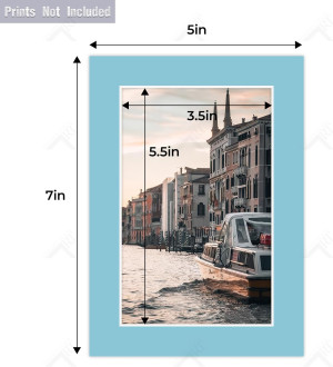 Golden State Art, Acid Free Pack of 25 Mix 5x7 Pho...