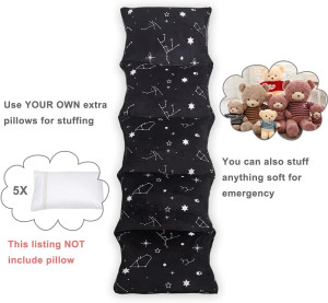 Floor Lounger Pillow casing for boy Girl,Without p...