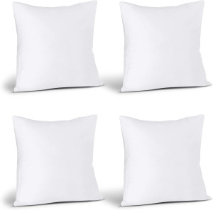Utopia Bedding Throw Pillows (Set of 4, White), 18...