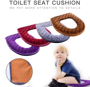Toilet Seat Cover for Bathroom, Toilet Seat Cushio...