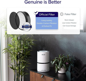 LEVOIT LV-H132 Air Purifier Replacement Filter, 3-...