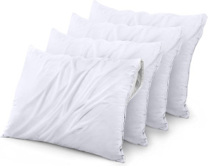 Utopia Bedding Waterproof Queen Size Pillow Protec...