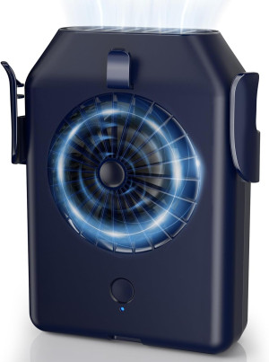 Portable Fan 10000mAh Rechargeable, Mini Waist Fan...