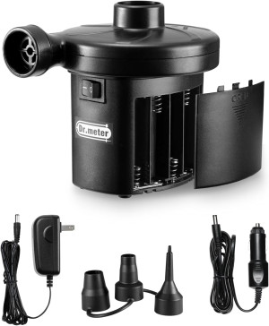 Dr.meter Electric Air Pump for Mattress, 3 Ways Po...