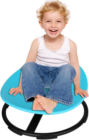 Autism Kids Swivel Chair, Spinning Chair for Kids...