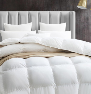 Maple&Stone Feather Down Comforter Queen Size All...