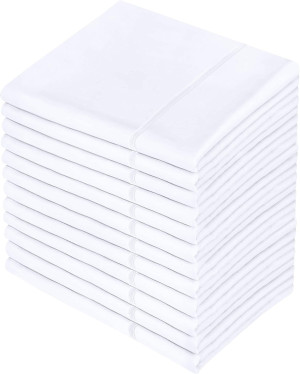 Utopia Bedding Queen Pillowcases - 12 Pack - Bulk...