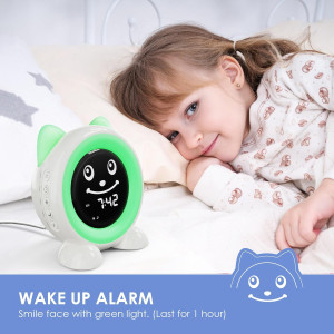Toddlers Sleep Training Clock, Kids Alarm Clock wi...