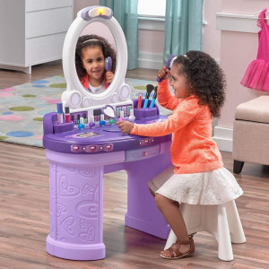 Step2 Pretty & Posh Vanity with Stool | Kids Prete...