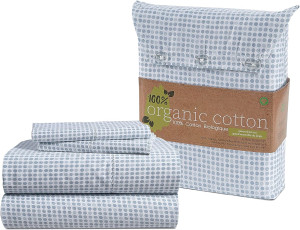 LANE LINEN 100% Organic Cotton Twin Sheets Set - 3...