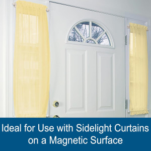 Kenney 7/16" Multi-Use Adjustable Petite Cafe Side...