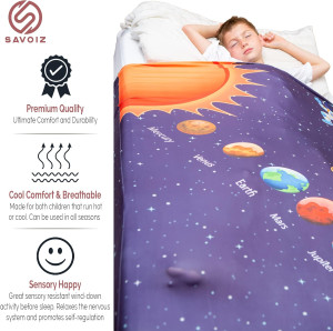 SAVOIZ Compression Sheet for Kids | Twin Size | So...