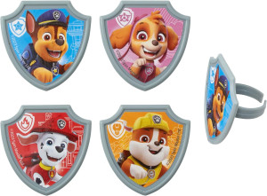 DecoPac Paw Patrol Reporting For Duty Rings, Cupca...