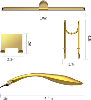 Shower Squeegee and Window Squeegee, Stainless Ste...