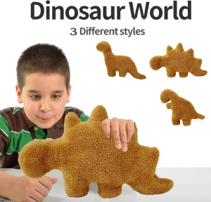 Stegosaurus-18 inch Dino Chicken Nugget Plush, Sof...