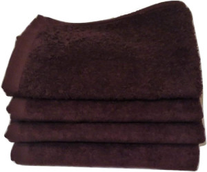 4 Pack 11" x18" Brown Fingertip Towels 100% Cotton...