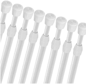 Tension Rods 28 to 48 Inches 8 Pack,Tension Curtai...