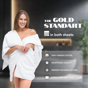 Luxury Bath Sheets Towels for Adults Extra Large |...