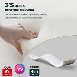 King Size (76" x 10" x 6") Bed Wedge Pillow/Mattre...