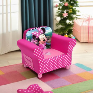 Delta Children Upholstered Chair, Disney Minnie Mo...