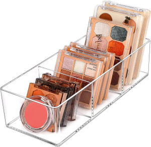 JessLab Acrylic Organizer, 3 Cube Sections Makeup...