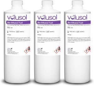 Clean-Burning Bio-Ethanol Fireplace Fuel - High-Gr...