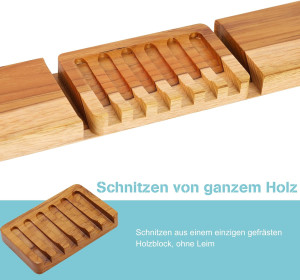 Soap Dish with Slanted Waterfall Design by HTB, Ba...