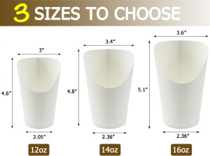 CAMKYDE 50 Pcs Disposable White Charcuterie Cups,...