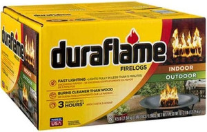 Duraflame 6-Pack Indoor/Outdoor Logs for Fireplace...