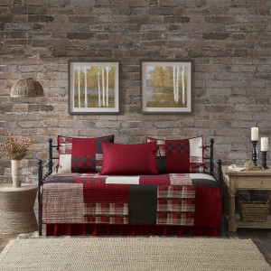 Woolrich Daybed Cover Set - Cabin Lifestyle, Patch...