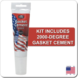 Midwest Hearth Wood Stove Replacement Gasket Kit f...