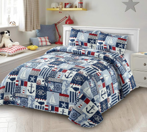 Kids Zone Collection Bedspread Coverlet Kids/Teens...