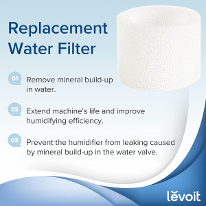 LEVOIT 10-Pack Top Fill Humidifier Replacement Fil...