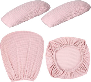 Tallew 4 Pcs Office Chair Covers Set Computer Univ...