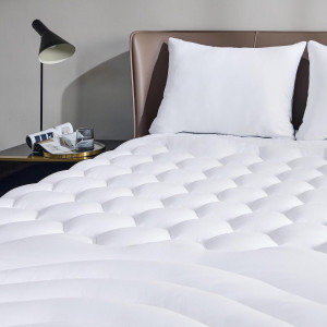 Bedsure Queen Size Mattress Pad - Soft Mattress Co...