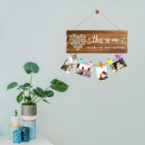 Buecasa Housewarming Gifts New Home Sign Decor - R...