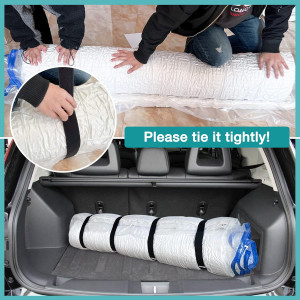 Twin Mattress Vacuum Bag for Moving Storage Shippi...
