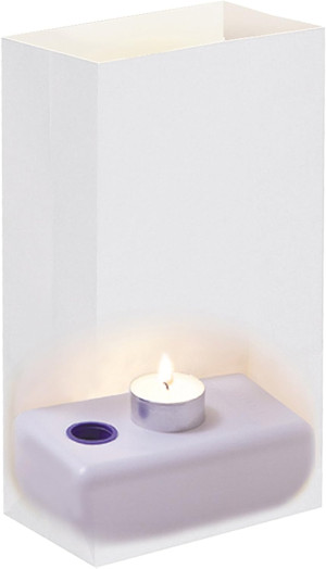 LumaBase Weighted Candleholder for Luminarias - Se...