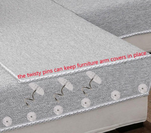 50 pcs Clear Heads Screw Nail Twist Pins Headliner...