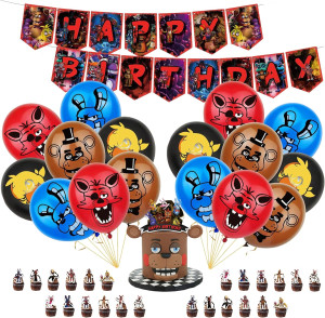 FNAF Birthday Party Supplies, FNAF Birthday Party...
