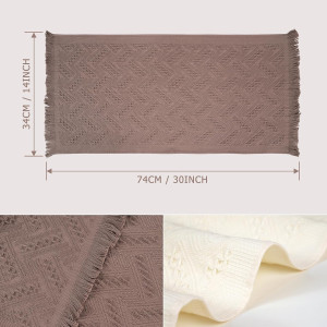 Luxury Decorative Hand Towels Bathroom: 2 Packs 14...