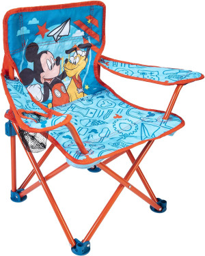 Mickey Mouse Kids Camp Chair Foldable Chair with C...