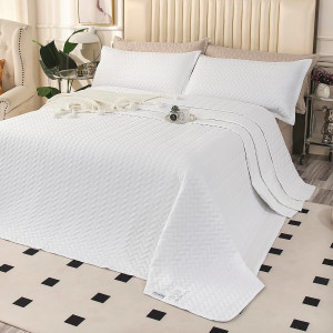 128"x120" Oversized King Plus Szie Quilt Set, Wint...